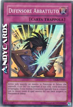 DIFENSORE ABBATTUTO