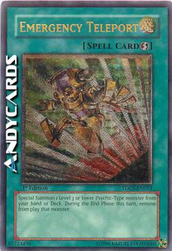 TELETRASPORTO DI EMERGENZA