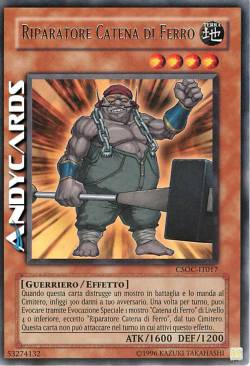 RIPARATORE CATENA DI FERRO