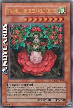 TYTANNIAL, PRINCIPESSA DELLE CAMELIE