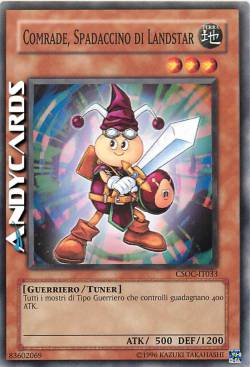 COMRADE, SPADACCINO DI LANDSTAR