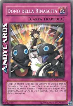 DONO DELLA RINASCITA