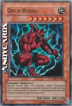 ORCO ROSSO
