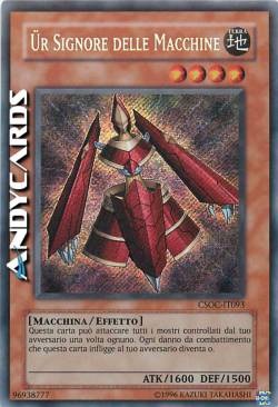ÜR SIGNORE DELLE MACCHINE