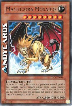 MANTICORA MOSAICO