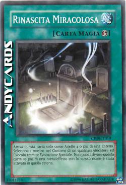 RINASCITA MIRACOLOSA