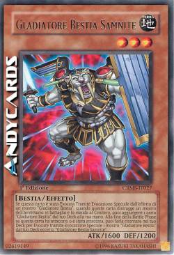 GLADIATORE BESTIA SAMNITE