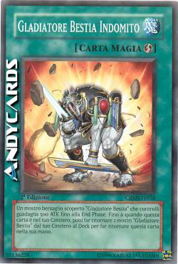 GLADIATORE BESTIA INDOMITO