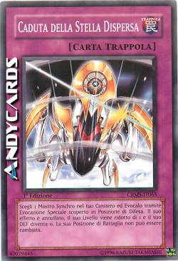 CADUTA DELLA STELLA DISPERSA