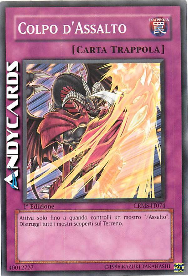 Yu-Gi-Oh! – Assault Slash (CRS-EN074) – Crison Crisis – Edición