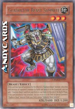 GLADIATOR BEAST SAMNITE