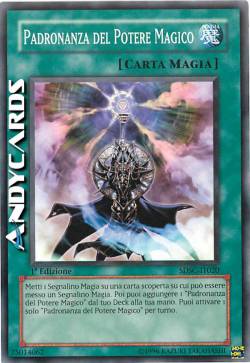 PADRONANZA DEL POTERE MAGICO