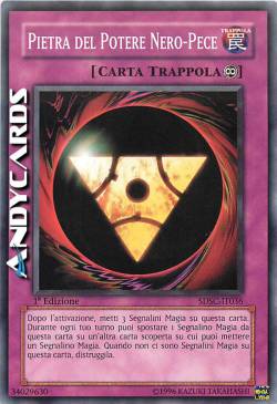 PIETRA DEL POTERE NERO-PECE