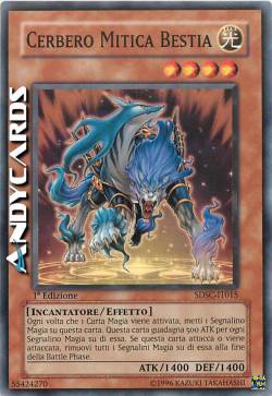 CERBERO MITICA BESTIA