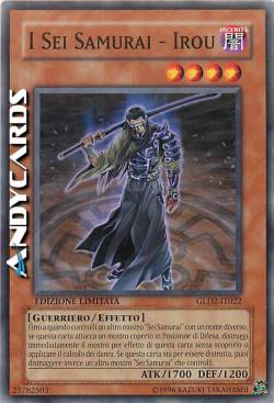 I SEI SAMURAI - IROU