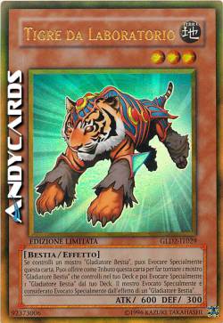 TIGRE DA LABORATORIO