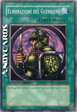 ELIMINAZIONE DEL GUERRIERO