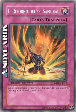 IL RITORNO DEI SEI SAMURAI!