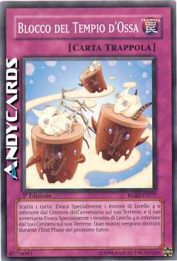 BLOCCO DEL TEMPIO D'OSSA