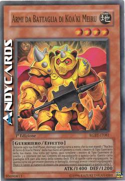 ARMI DA BATTAGLIA DI KOA'KI MEIRU