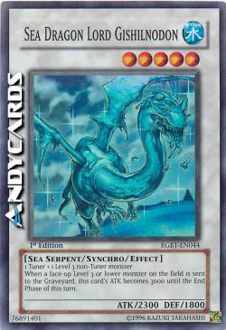 LORD GISHILNODON, DRAGO DEL MARE