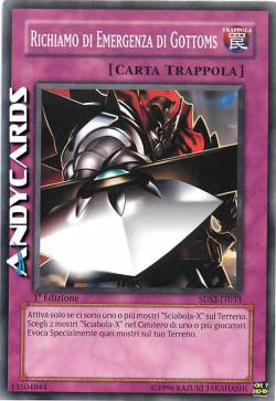 RICHIAMO DI EMERGENZA DI GOTTOMS