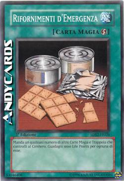 RIFORNIMENTI D'EMERGENZA