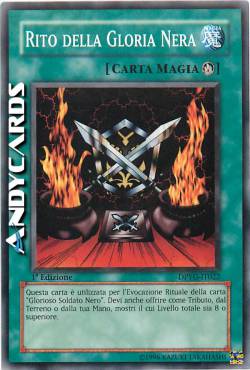 RITO DELLA GLORIA NERA