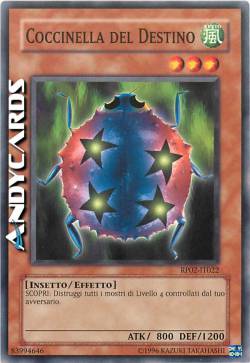 COCCINELLA DEL DESTINO