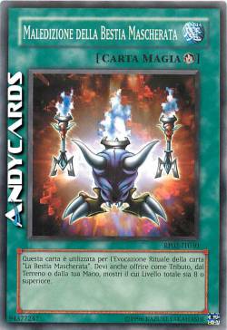 MALEDIZIONE DELLA BESTIA MASCHERATA