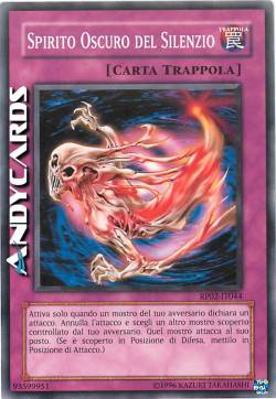SPIRITO OSCURO DEL SILENZIO