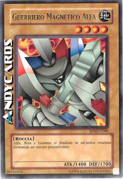 GUERRIERO MAGNETICO ALFA