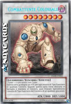 COMBATTENTE COLOSSALE