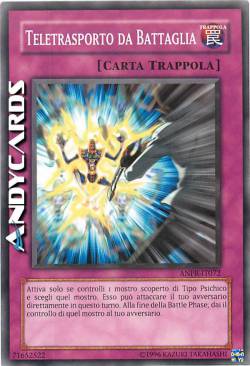 TELETRASPORTO DA BATTAGLIA