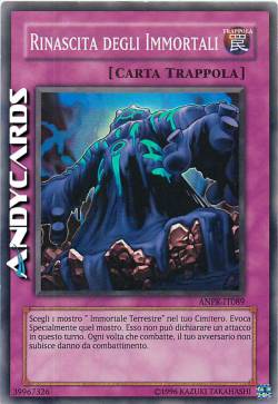 RINASCITA DEGLI IMMORTALI