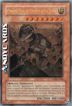 CORAZZA GAIA, IL GIGANTE DELLA TERRA