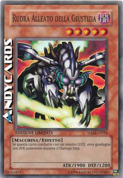 RUDRA ALLEATO DELLA GIUSTIZIA