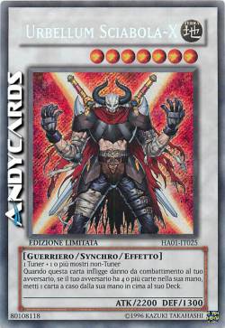 SCIABOLA-X URBELLUM