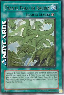 PIANTE FOLLI DI RABBIA