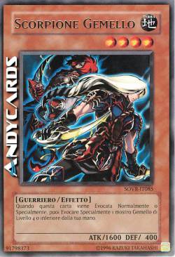 SCORPIONE GEMELLO