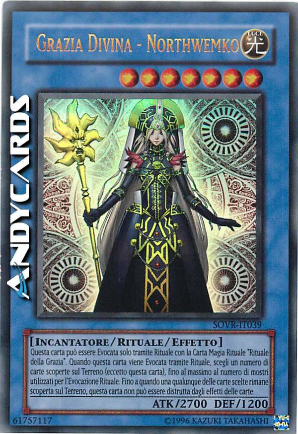 yugioh divine grace northwemko deck Yu-Gi-Oh! - Stardust Overdrive - up cards on the field (except this card) Divine Grace - Northwemko [Ultimate