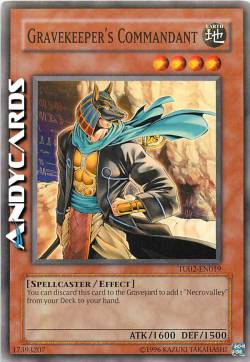 COMANDANTE DEI CUSTODE DI TOMBE