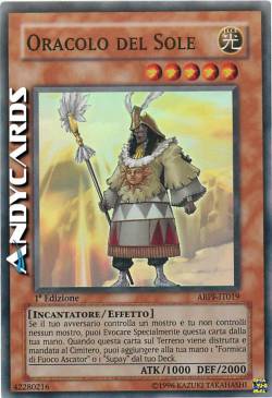 ORACLE OF THE SUN