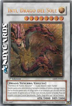 INTI, DRAGO DEL SOLE