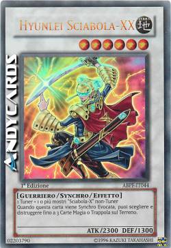 HYUNLEI SCIABOLA -XX