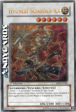 HYUNLEI SCIABOLA -XX