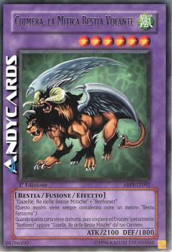 CHIMERA, LA MITICA BESTIA VOLANTE