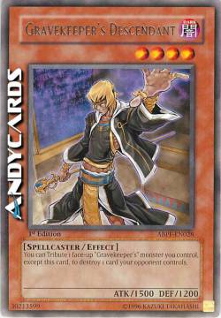 DISCENDENTE - CUSTODE DI TOMBE