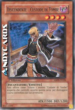 DISCENDENTE - CUSTODE DI TOMBE
