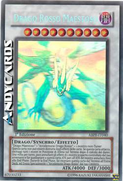 DRAGO ROSSO MAESTOSO